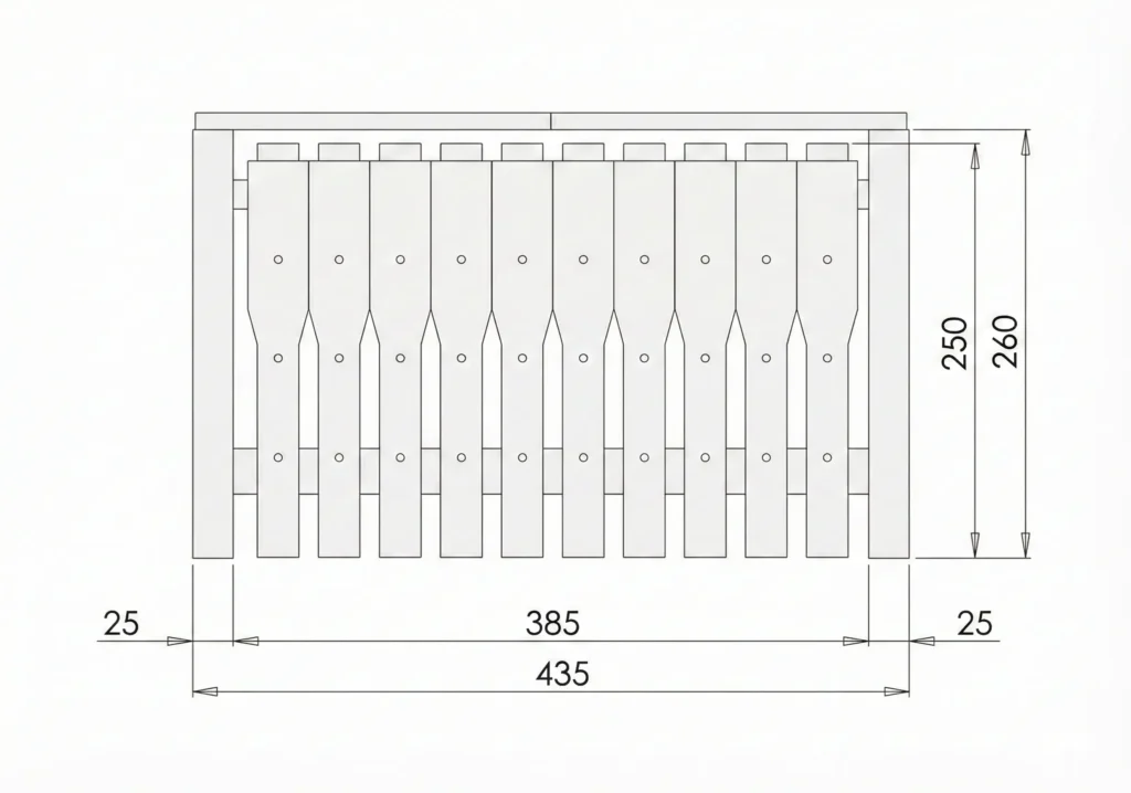 Arı Kovanı Ballık İç Ölçüleri