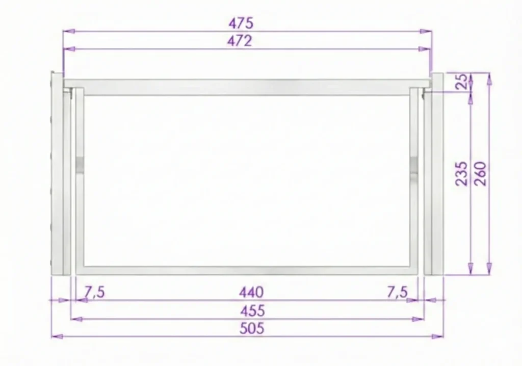 Arı Kovanı Ballık ve Çıta Ölçüleri